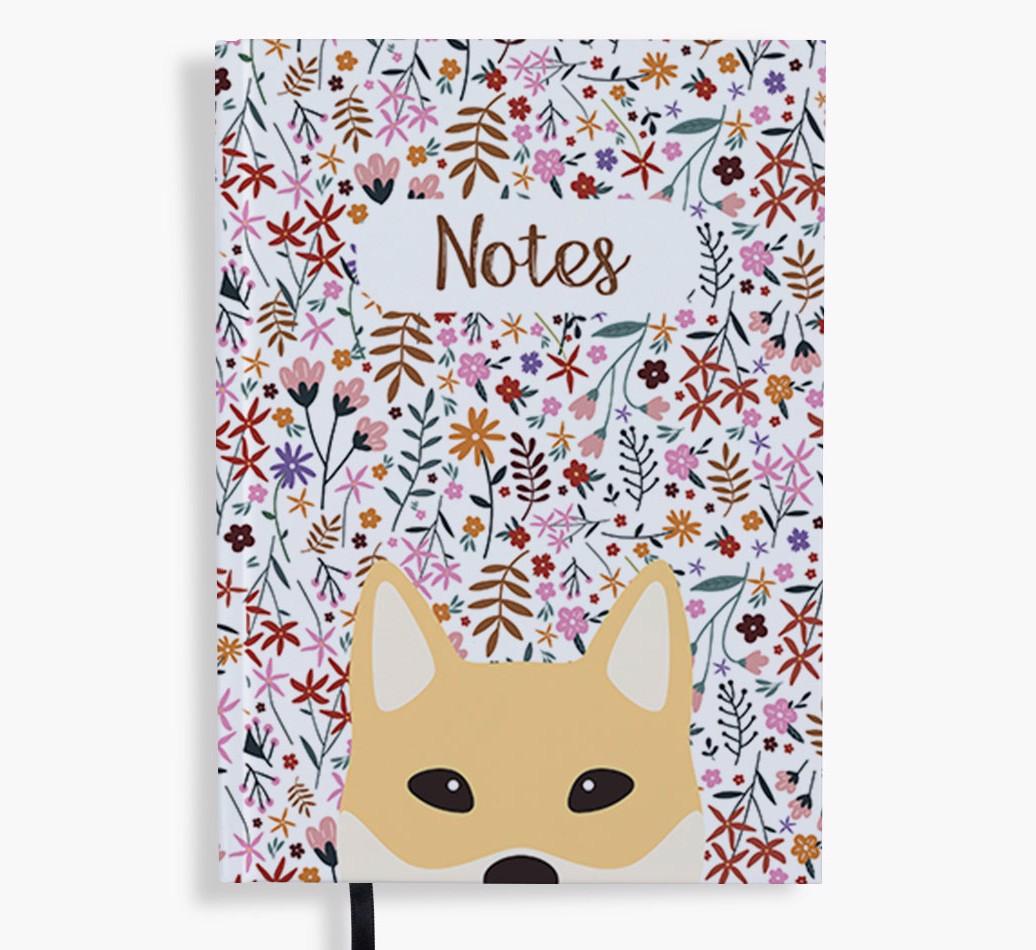 Floral Notes: Personalised {breedFullName} Notebook