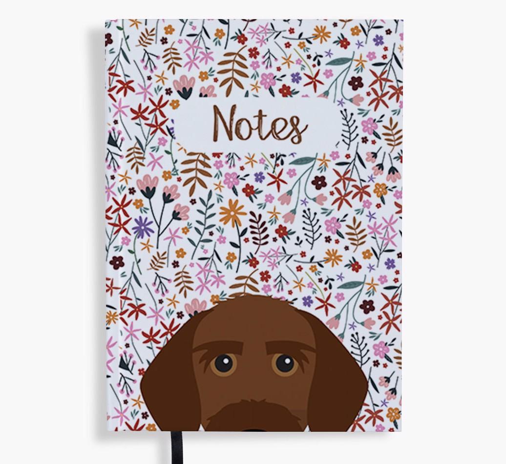 Floral Notes: Personalised {breedFullName} Notebook