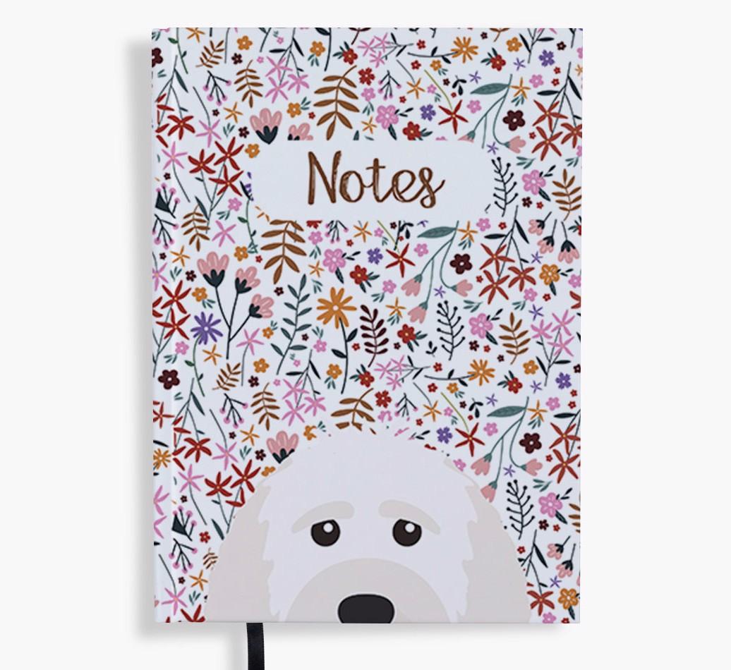 Floral Notes: Personalised {breedFullName} Notebook