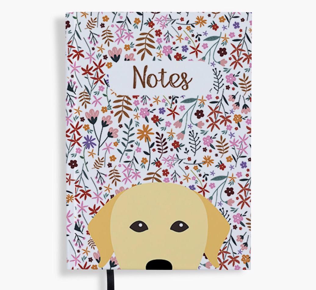 Floral Notes: Personalised {breedFullName} Notebook