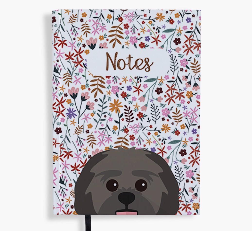 Floral Notes: Personalised {breedFullName} Notebook