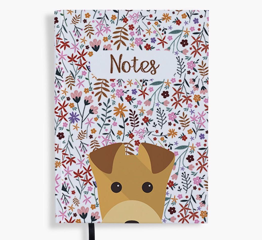 Floral Notes: Personalised {breedFullName} Notebook