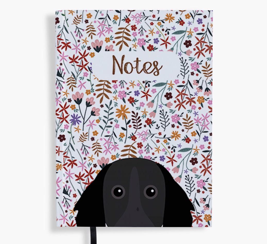 Floral Notes: Personalised {breedFullName} Notebook