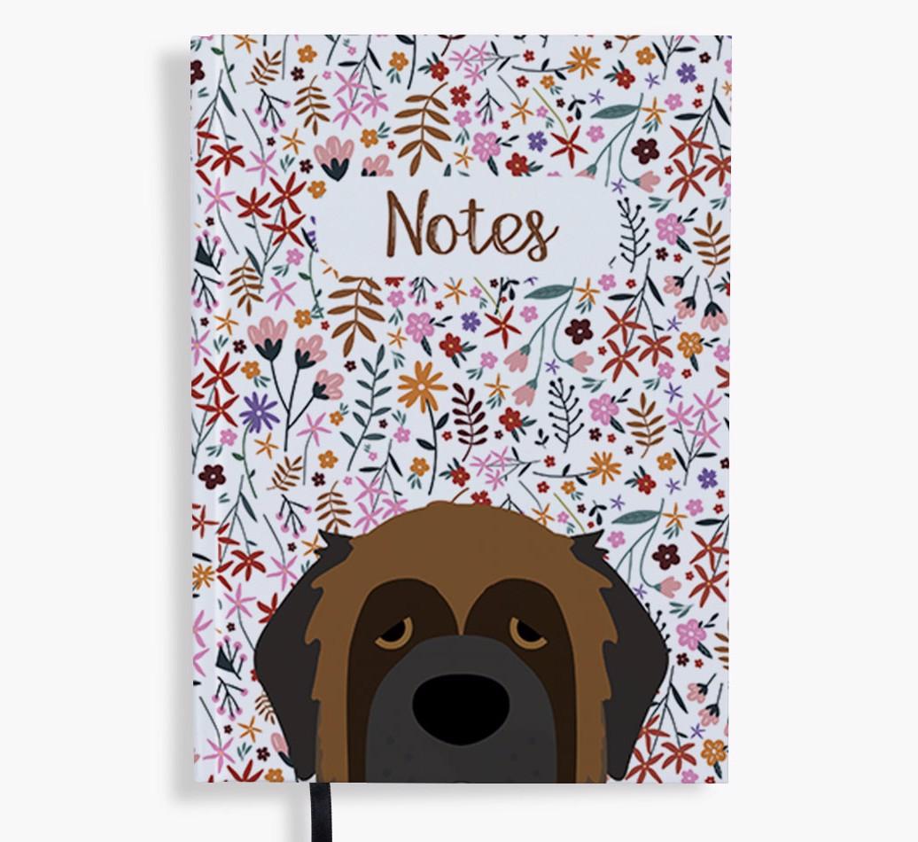 Floral Notes: Personalised {breedFullName} Notebook