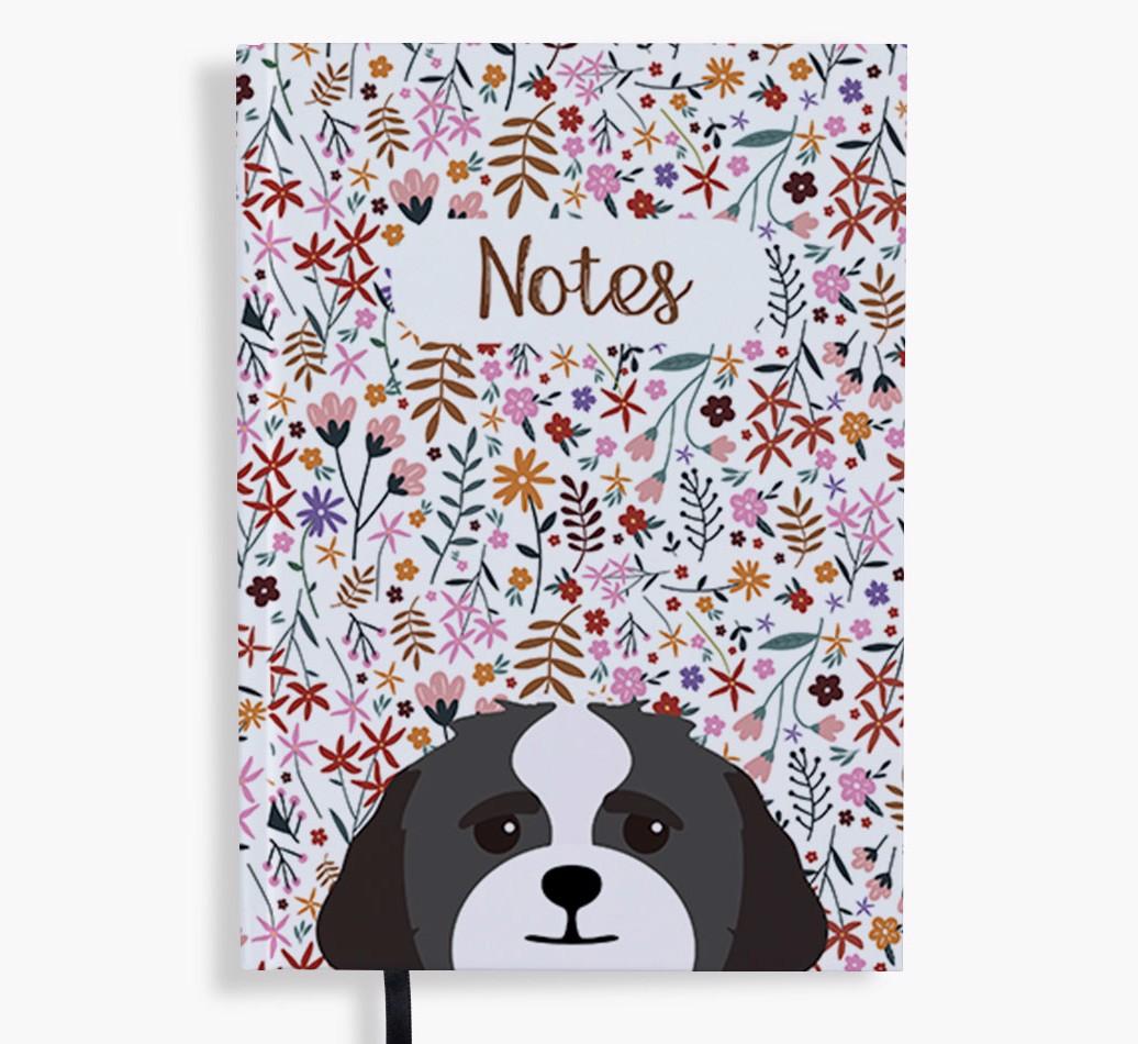Floral Notes: Personalised {breedFullName} Notebook