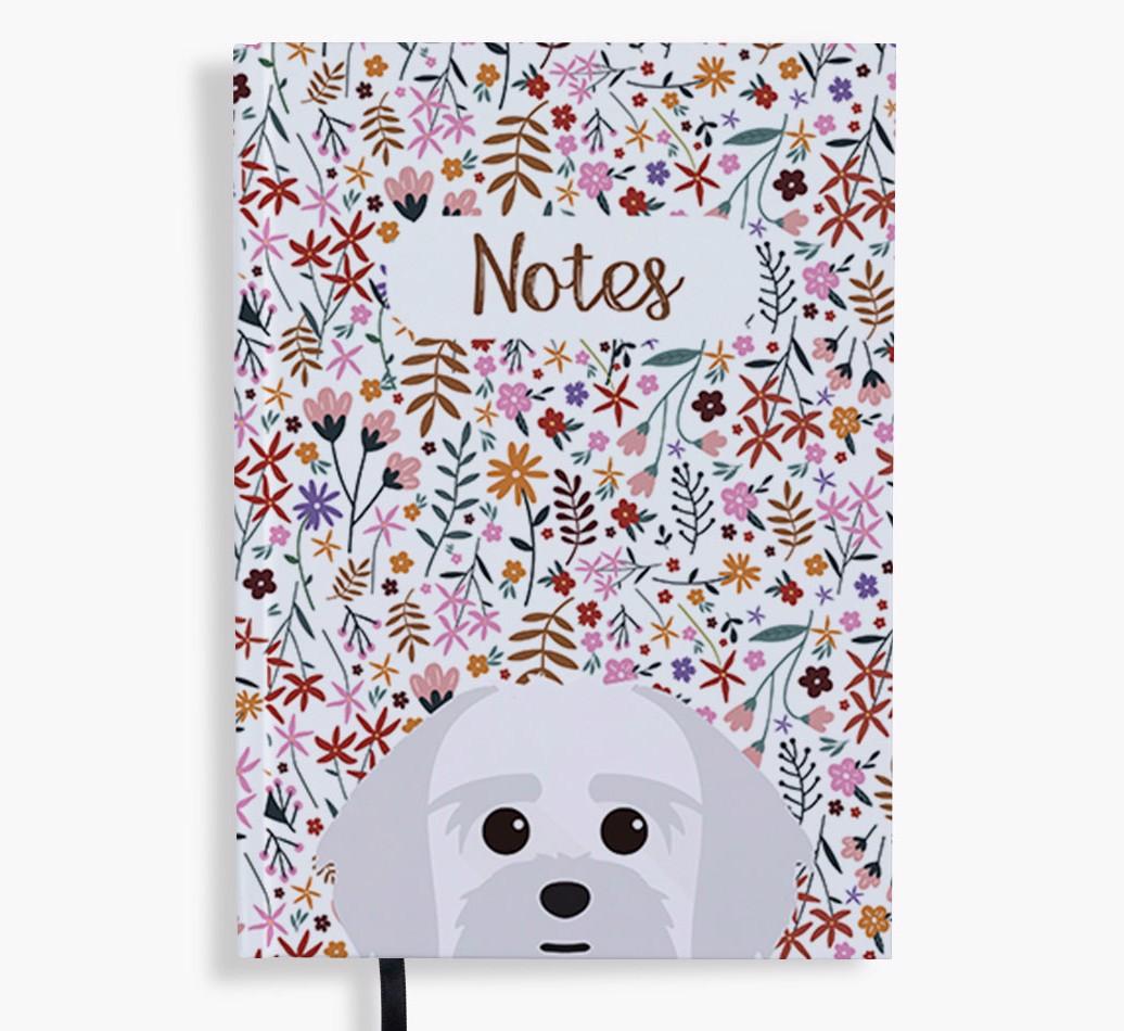 Floral Notes: Personalised {breedFullName} Notebook