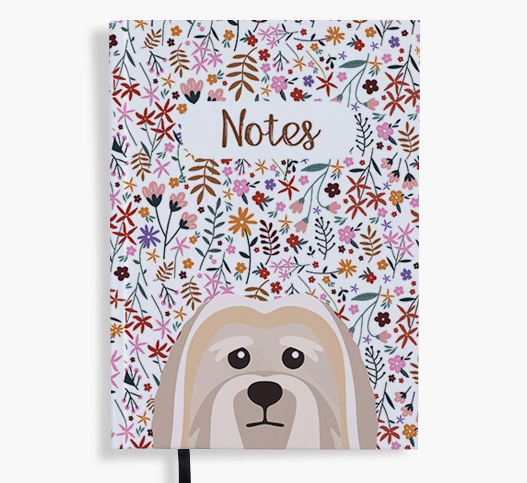 Floral Notes: Personalised {breedFullName} Notebook