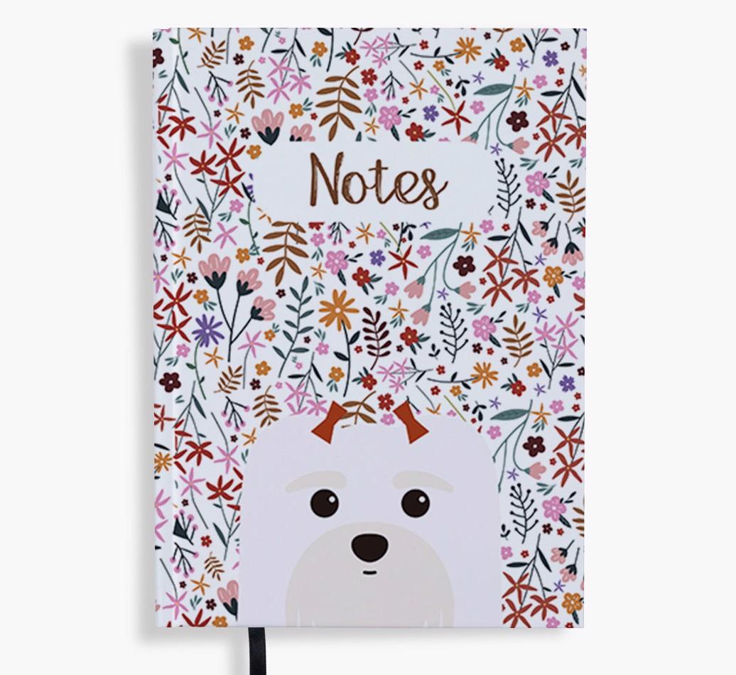Floral Notes: Personalised {breedFullName} Notebook