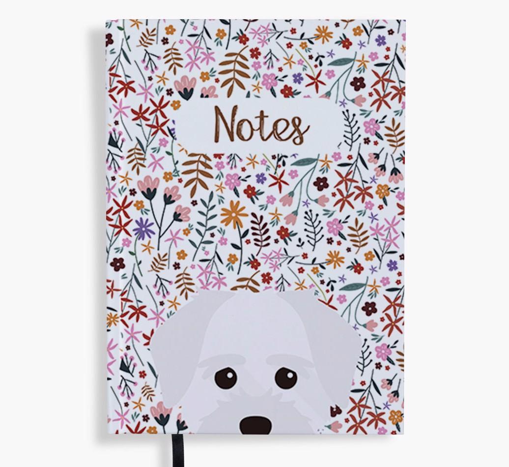 Floral Notes: Personalised {breedFullName} Notebook