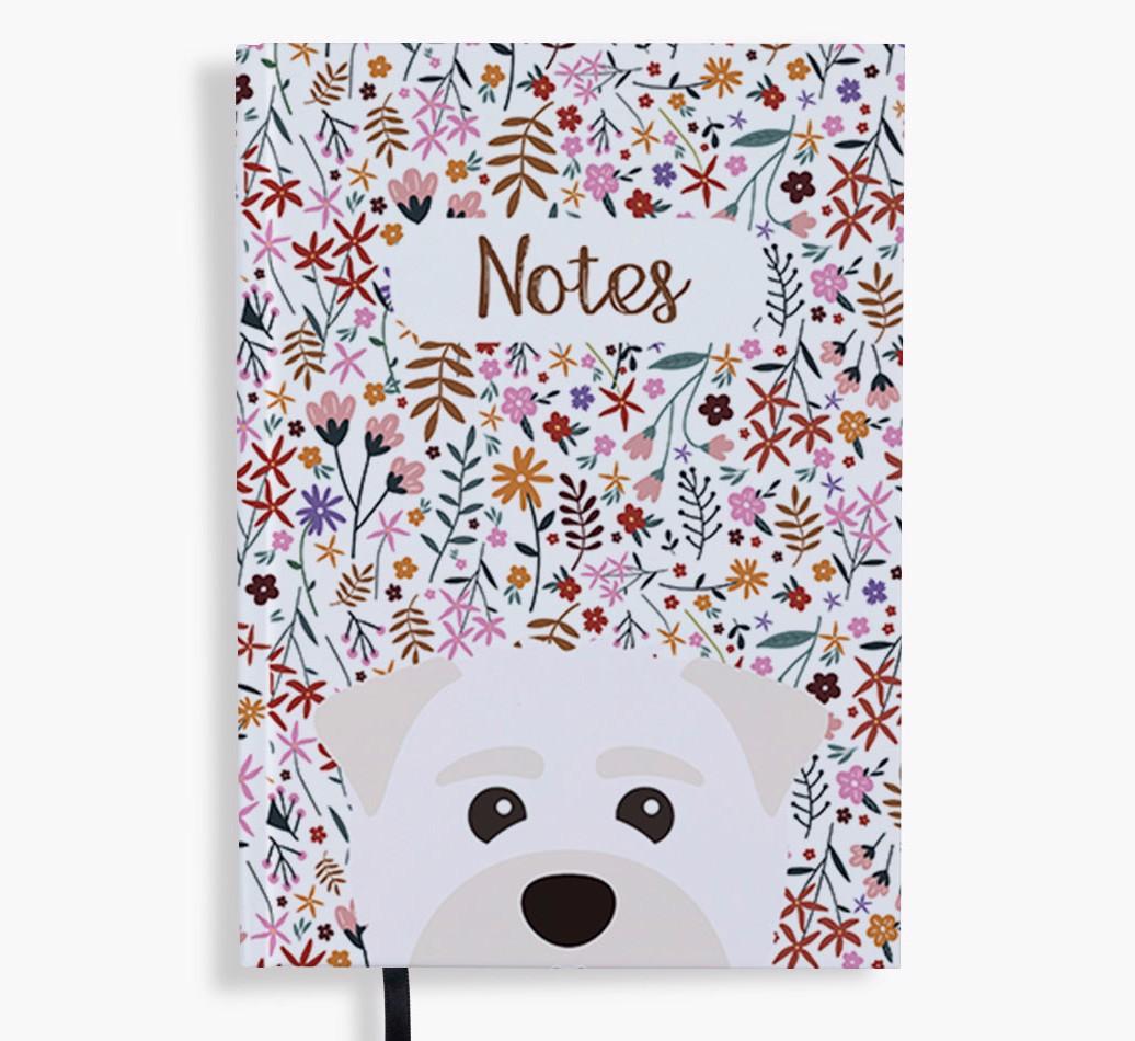 Floral Notes: Personalised {breedFullName} Notebook