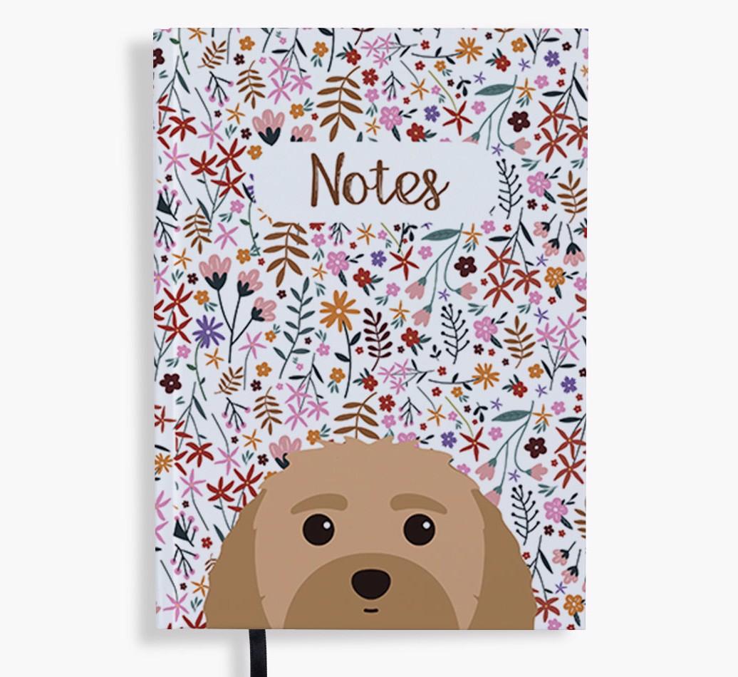 Floral Notes: Personalised {breedFullName} Notebook