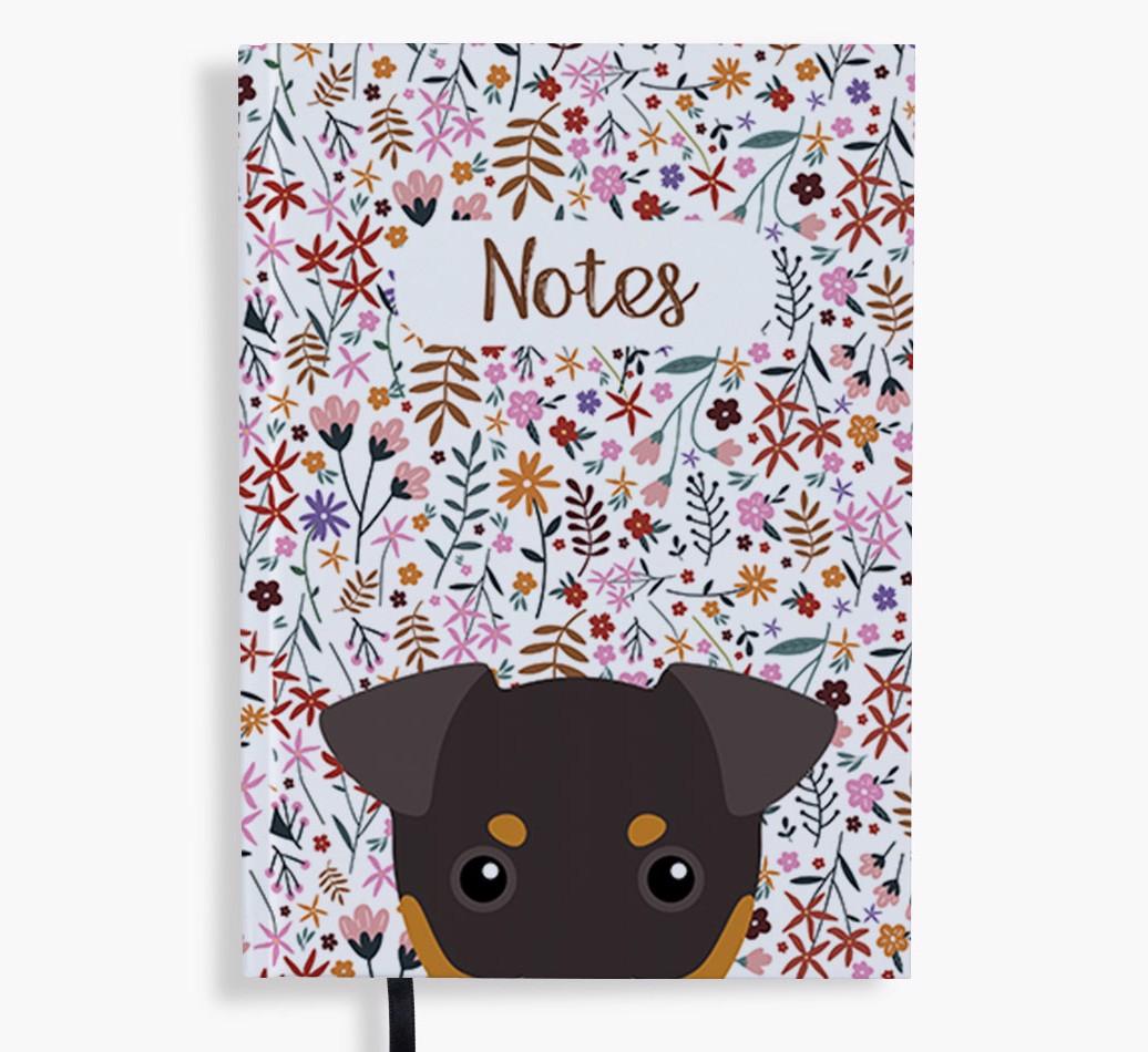 Floral Notes: Personalised {breedFullName} Notebook