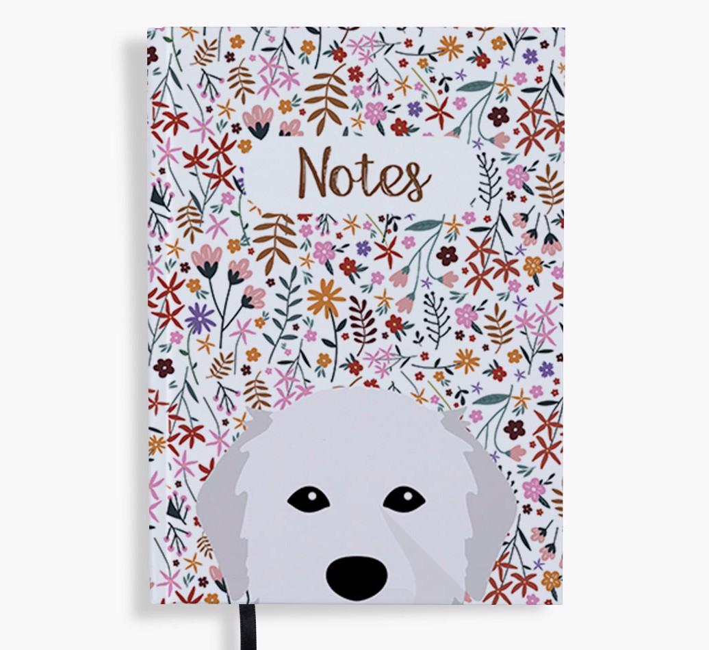 Floral Notes: Personalised {breedFullName} Notebook