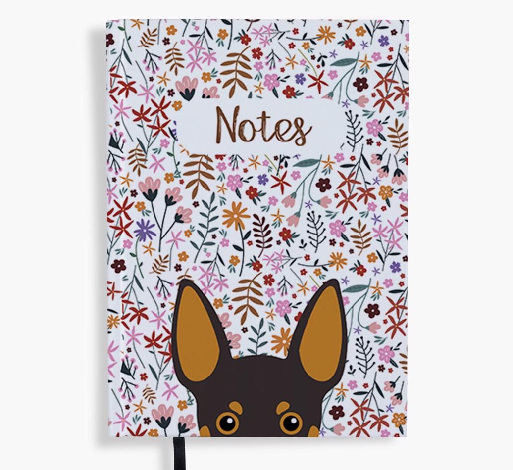 Floral Notes: Personalised {breedFullName} Notebook