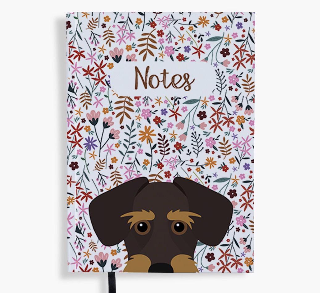 Floral Notes: Personalised {breedFullName} Notebook