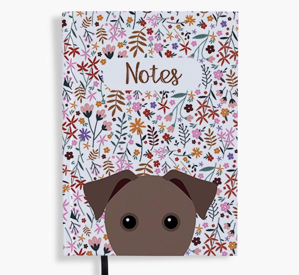 Floral Notes: Personalised {breedFullName} Notebook