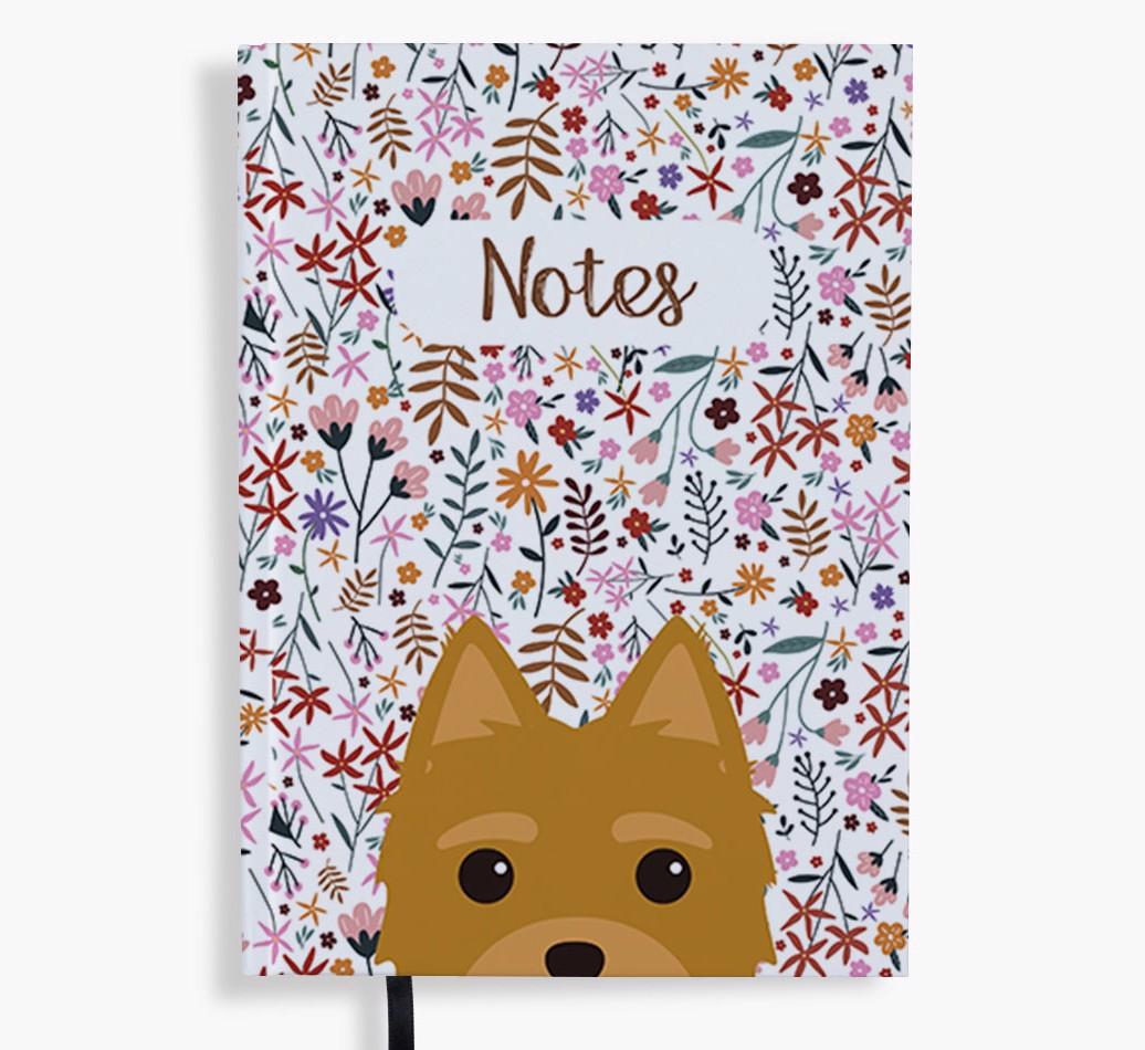 Floral Notes: Personalised {breedFullName} Notebook