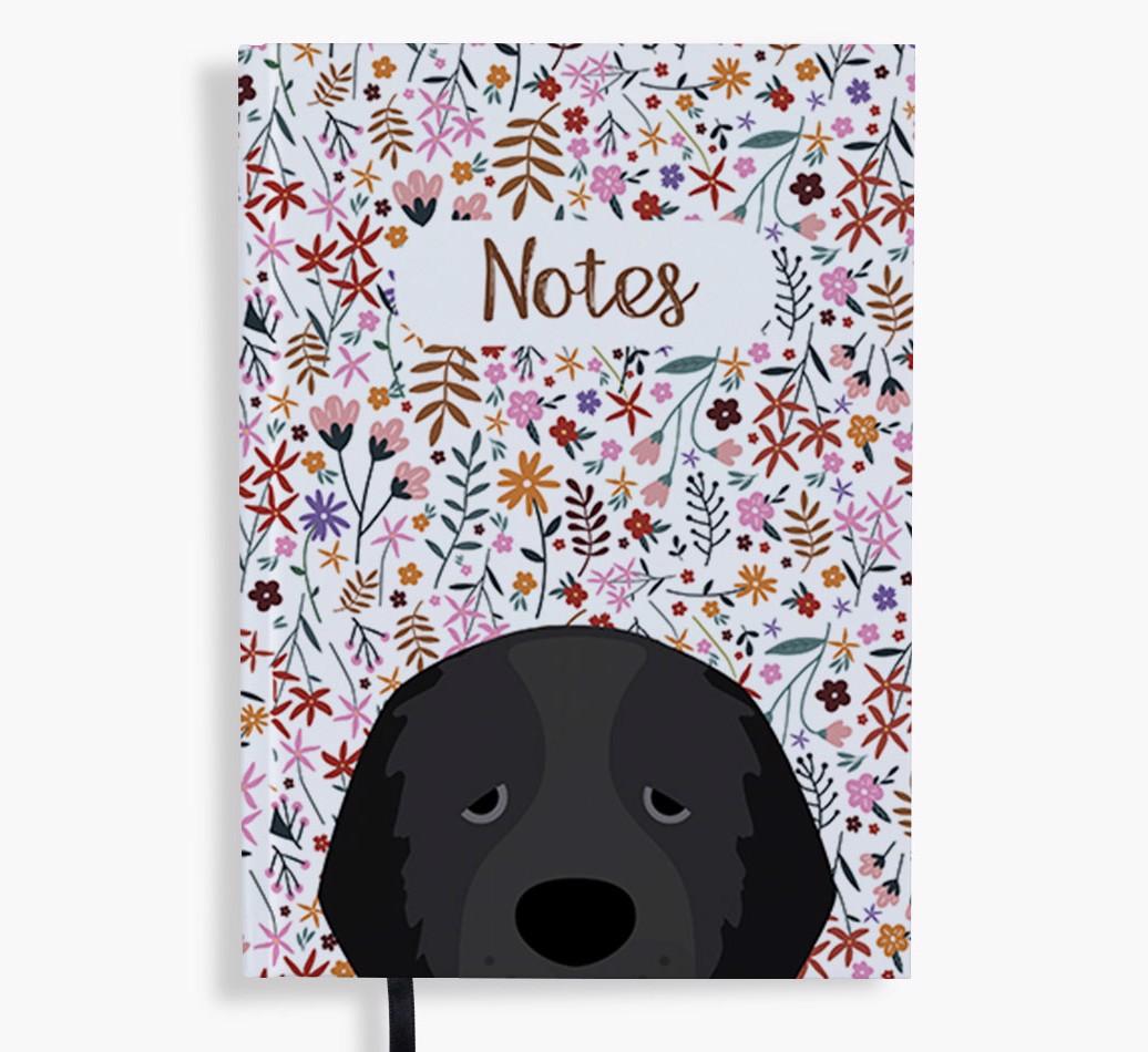 Floral Notes: Personalised {breedFullName} Notebook