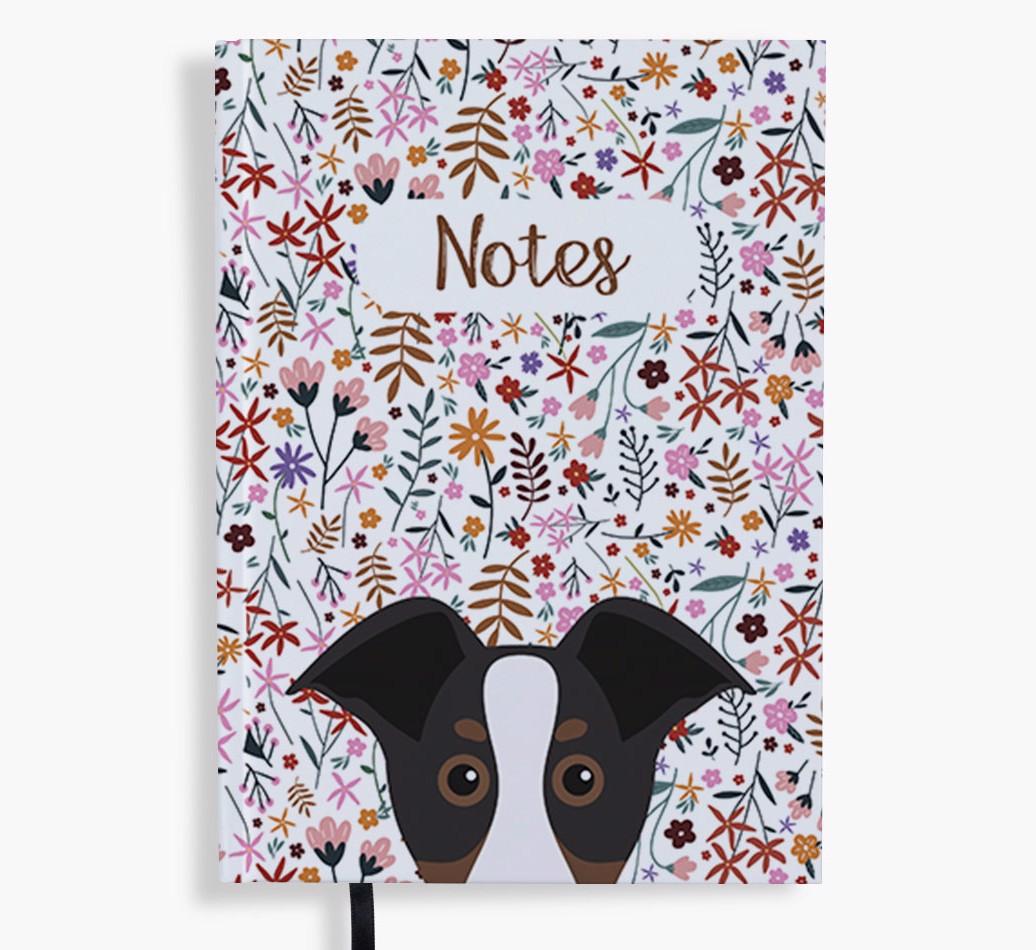 Floral Notes: Personalised {breedFullName} Notebook