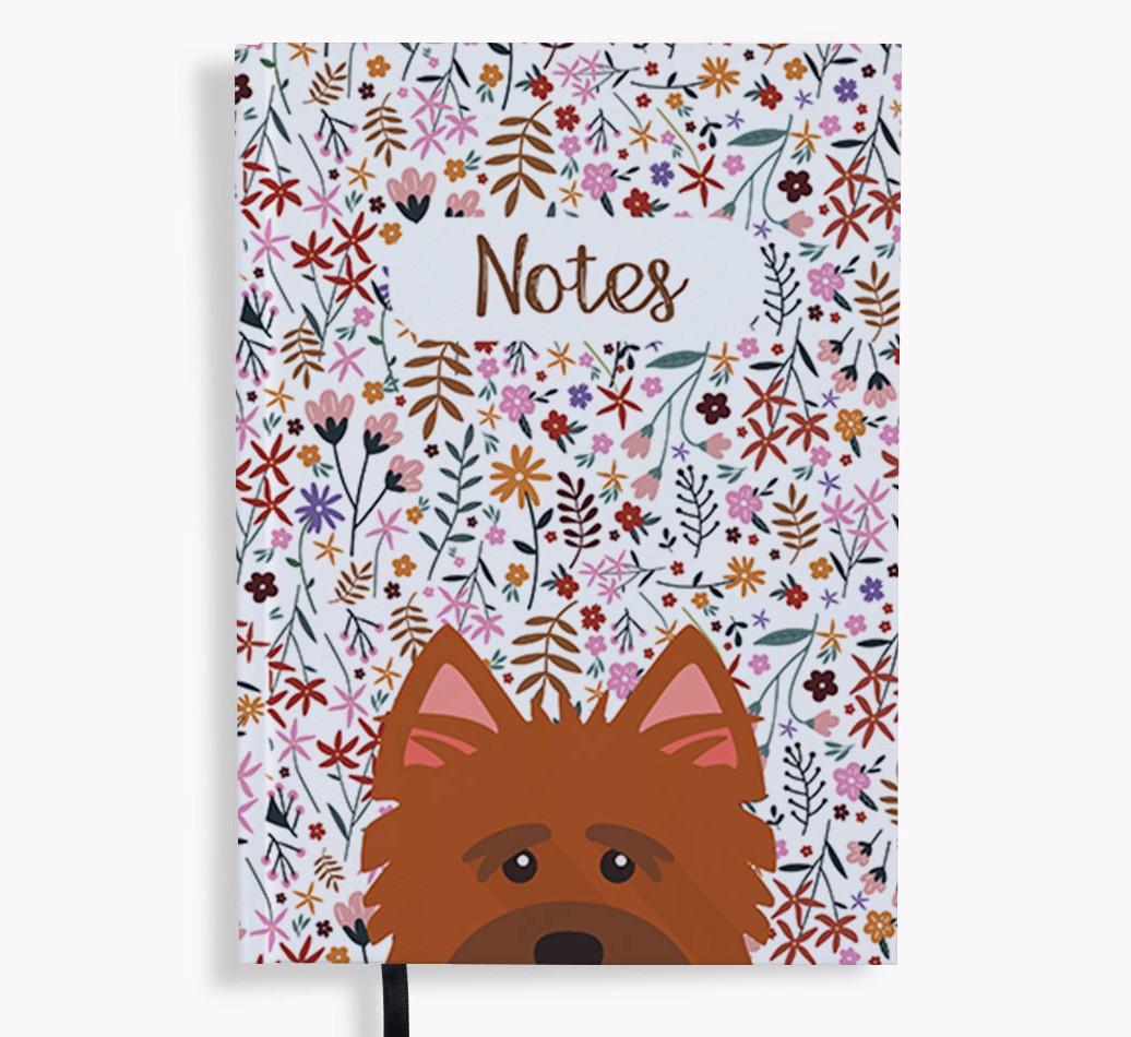 Floral Notes: Personalised {breedFullName} Notebook
