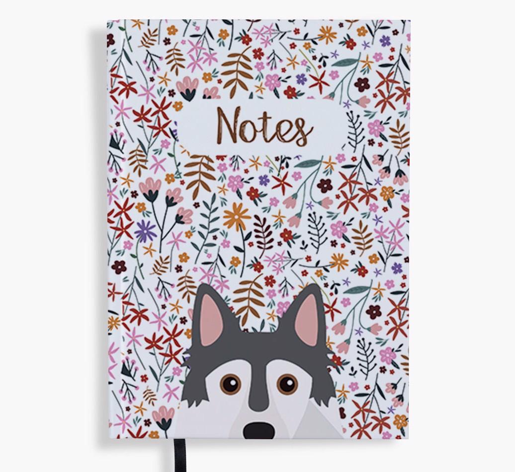 Floral Notes: Personalised {breedFullName} Notebook