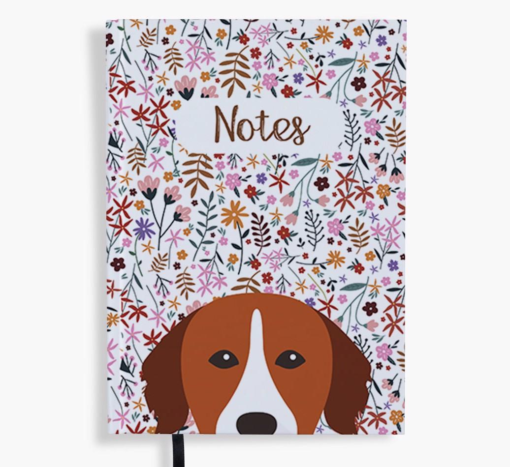 Floral Notes: Personalised {breedFullName} Notebook