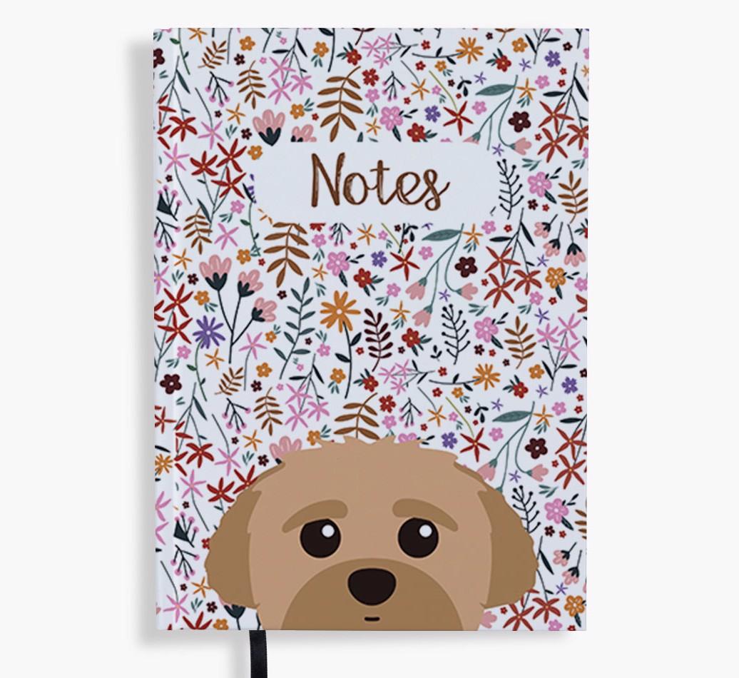 Floral Notes: Personalised {breedFullName} Notebook