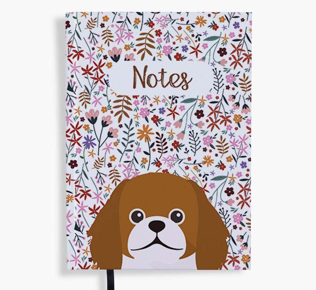 Floral Notes: Personalised {breedFullName} Notebook