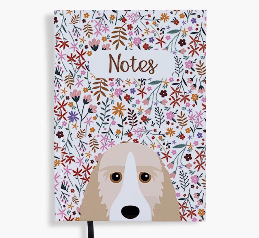 Floral Notes: Personalised {breedFullName} Notebook