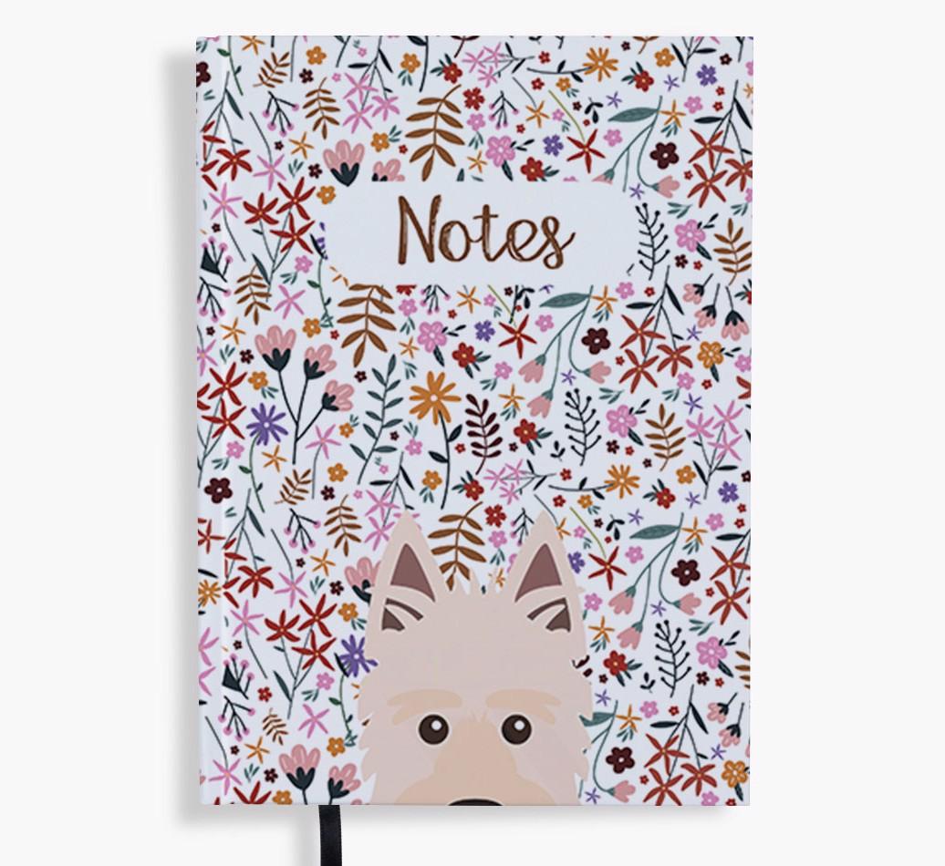 Floral Notes: Personalised {breedFullName} Notebook
