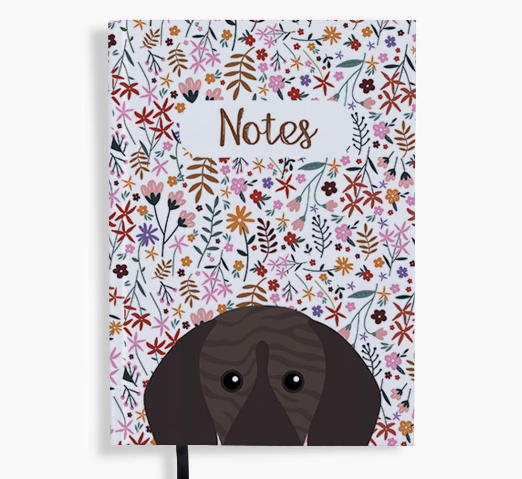 Floral Notes: Personalised {breedFullName} Notebook