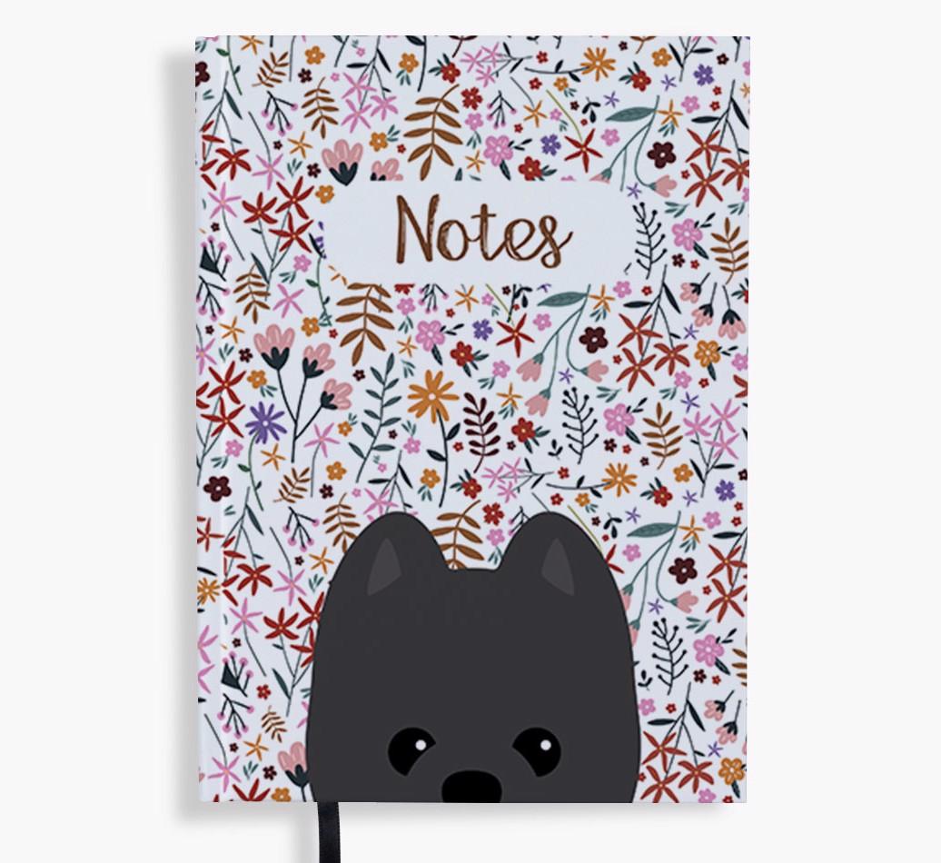 Floral Notes: Personalised {breedFullName} Notebook