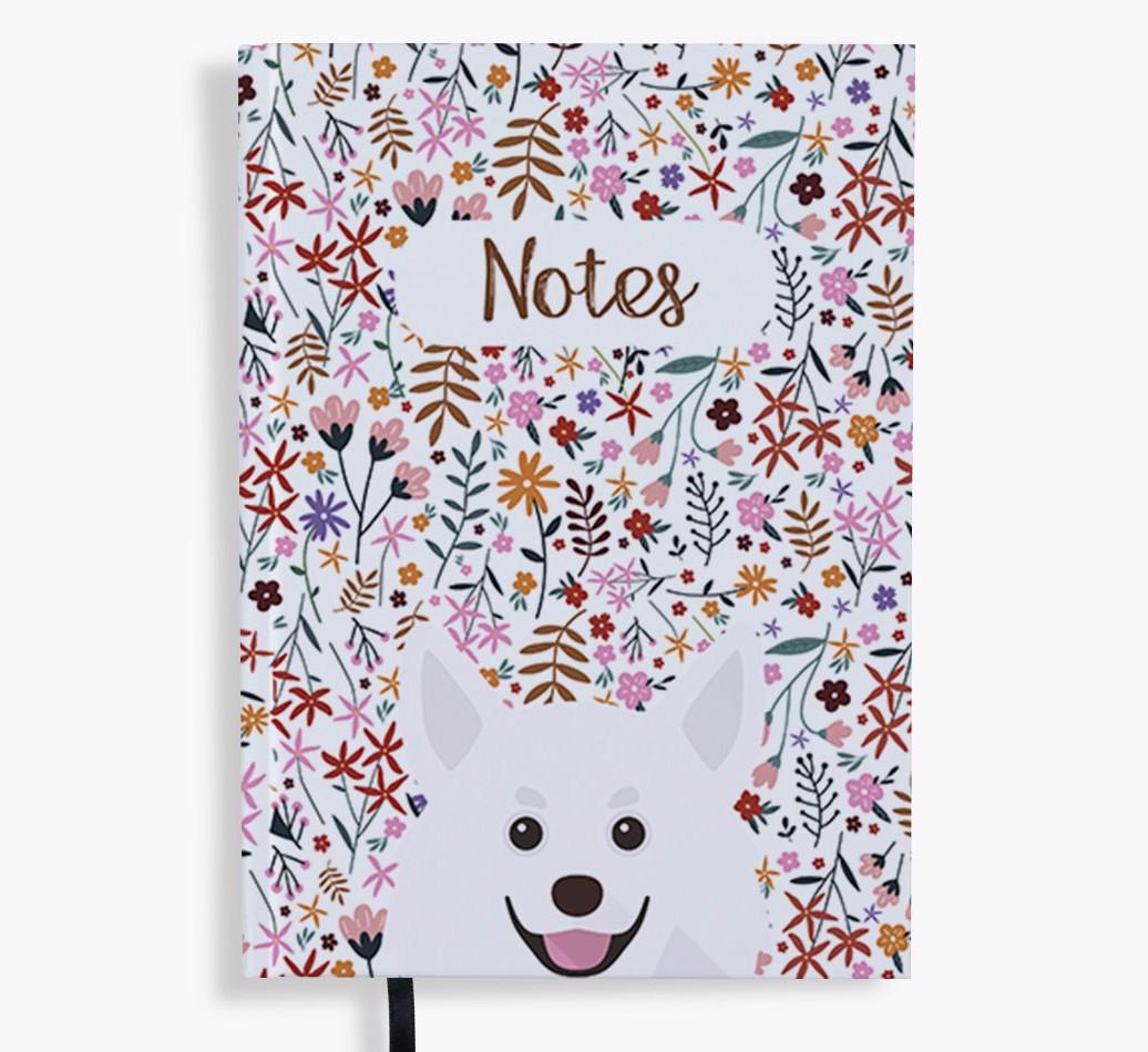 Floral Notes: Personalised {breedFullName} Notebook
