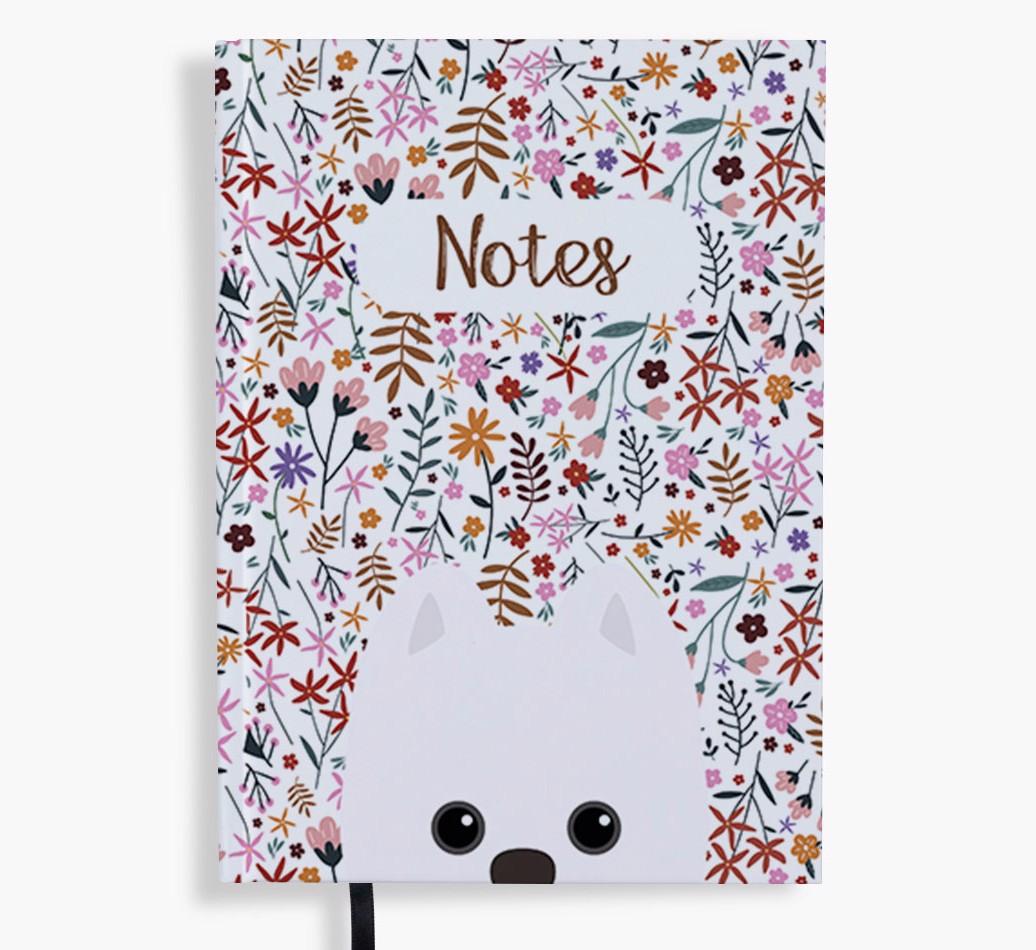 Floral Notes: Personalised {breedFullName} Notebook