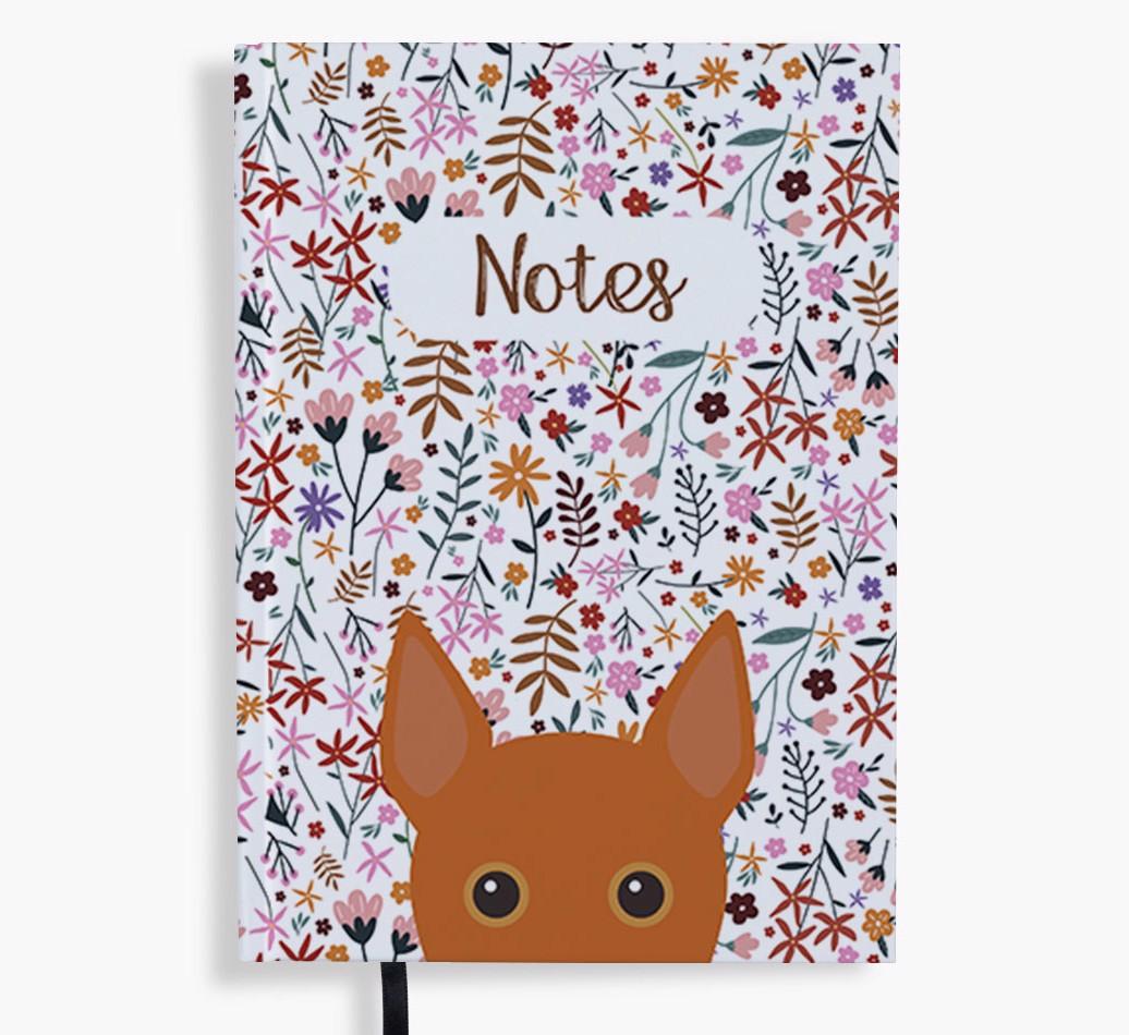 Floral Notes: Personalised {breedFullName} Notebook