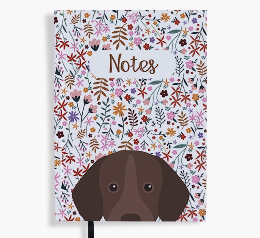 Floral Notes: Personalised {breedFullName} Notebook
