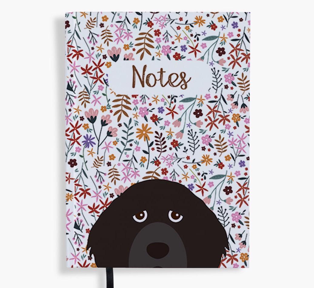 Floral Notes: Personalised {breedFullName} Notebook