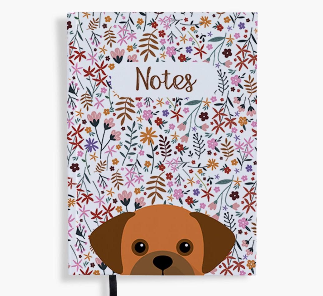 Floral Notes: Personalised {breedFullName} Notebook