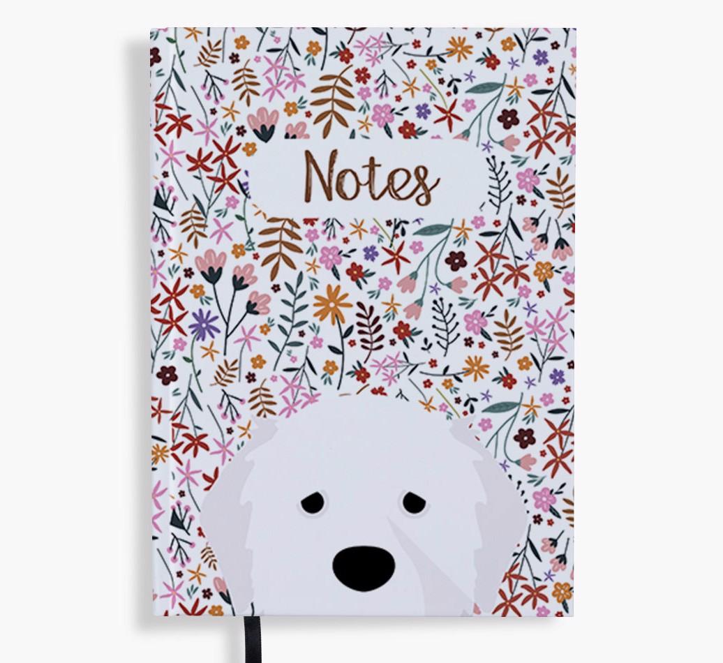 Floral Notes: Personalised {breedFullName} Notebook