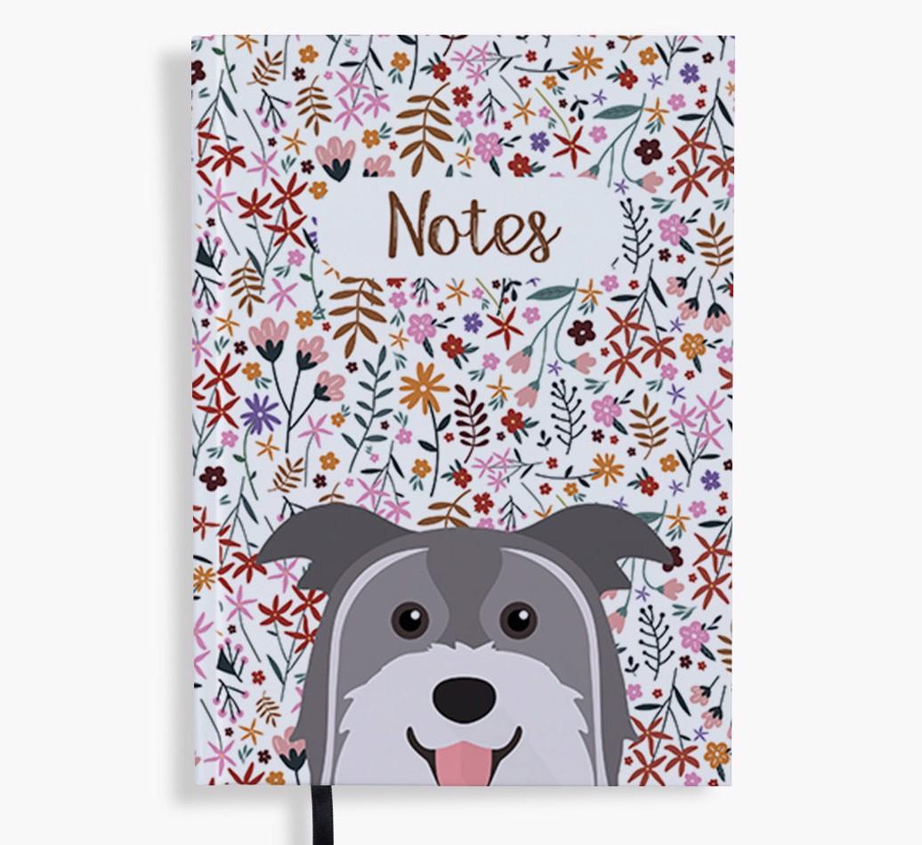 Floral Notes: Personalised {breedFullName} Notebook
