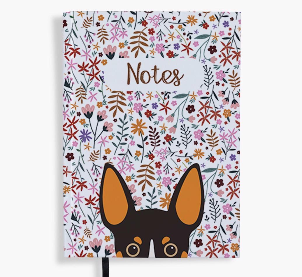 Floral Notes: Personalised {breedFullName} Notebook