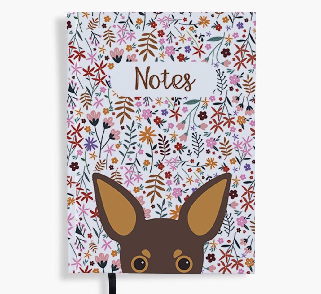 Floral Notes: Personalised {breedFullName} Notebook