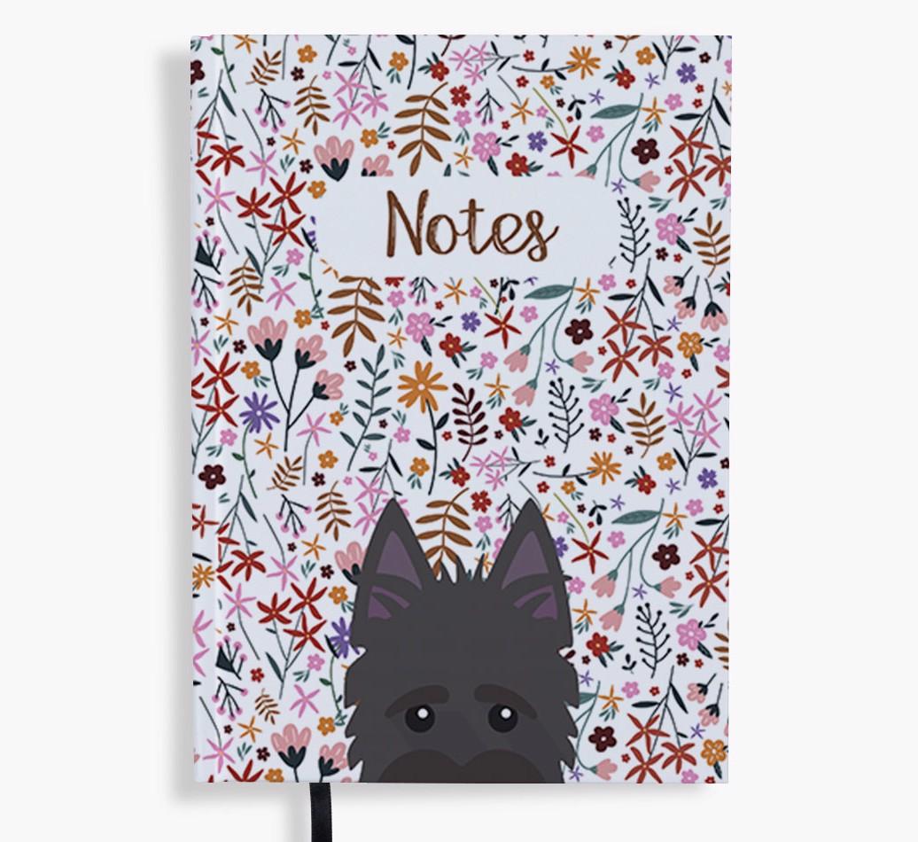 Floral Notes: Personalised {breedFullName} Notebook