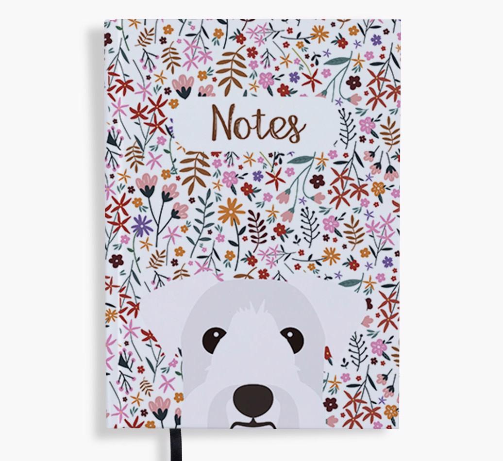 Floral Notes: Personalised {breedFullName} Notebook