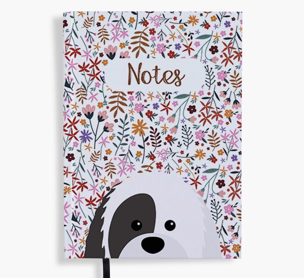 Floral Notes: Personalised {breedFullName} Notebook