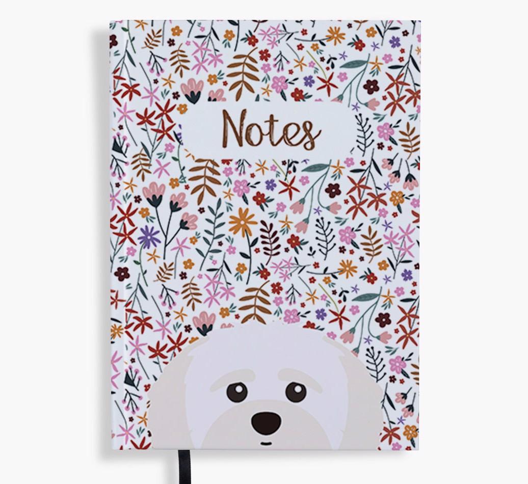 Floral Notes: Personalised {breedFullName} Notebook