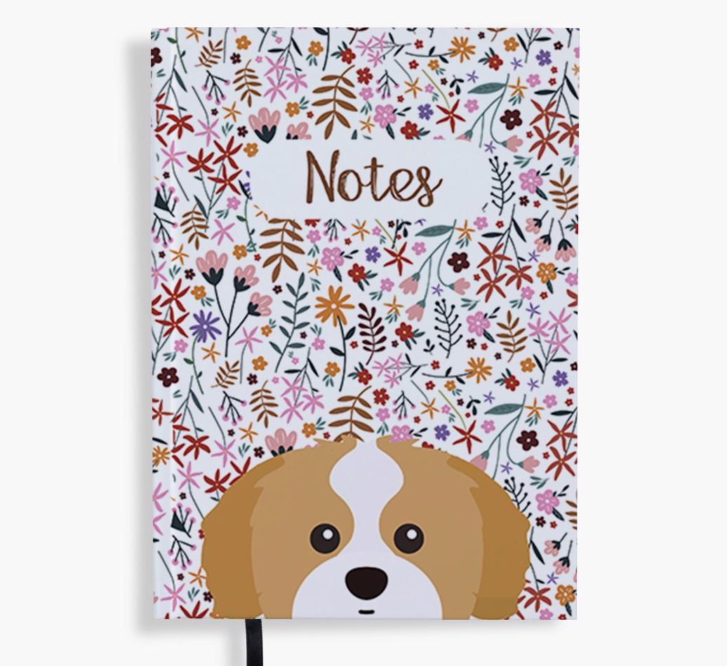 Floral Notes: Personalised {breedFullName} Notebook