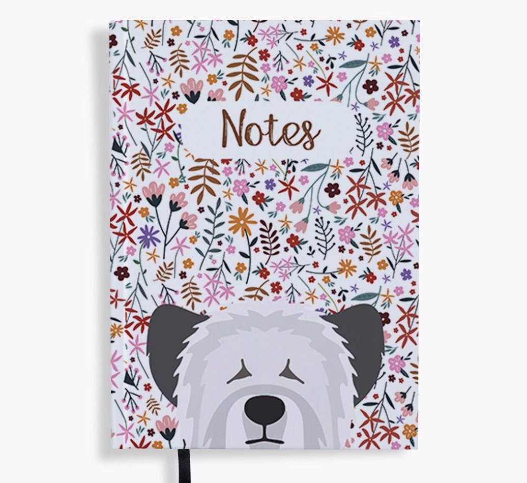 Floral Notes: Personalised {breedFullName} Notebook
