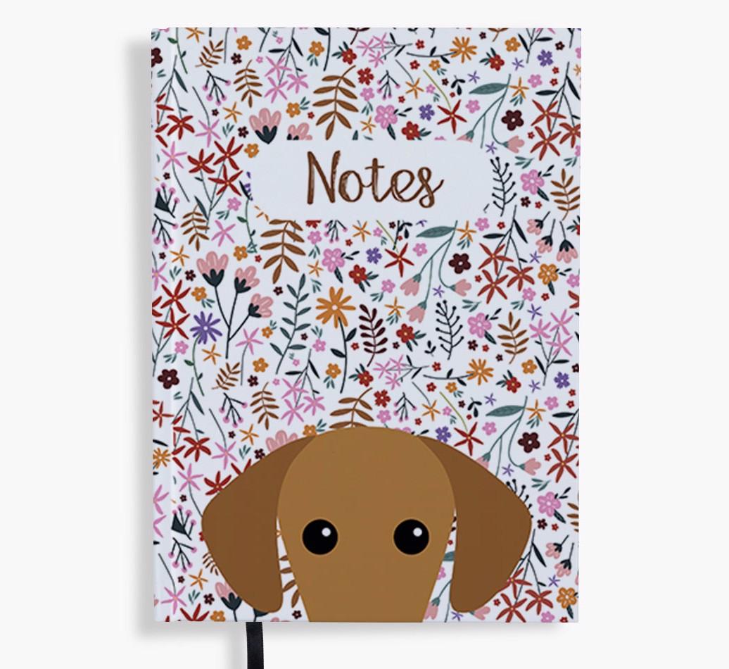 Floral Notes: Personalised {breedFullName} Notebook