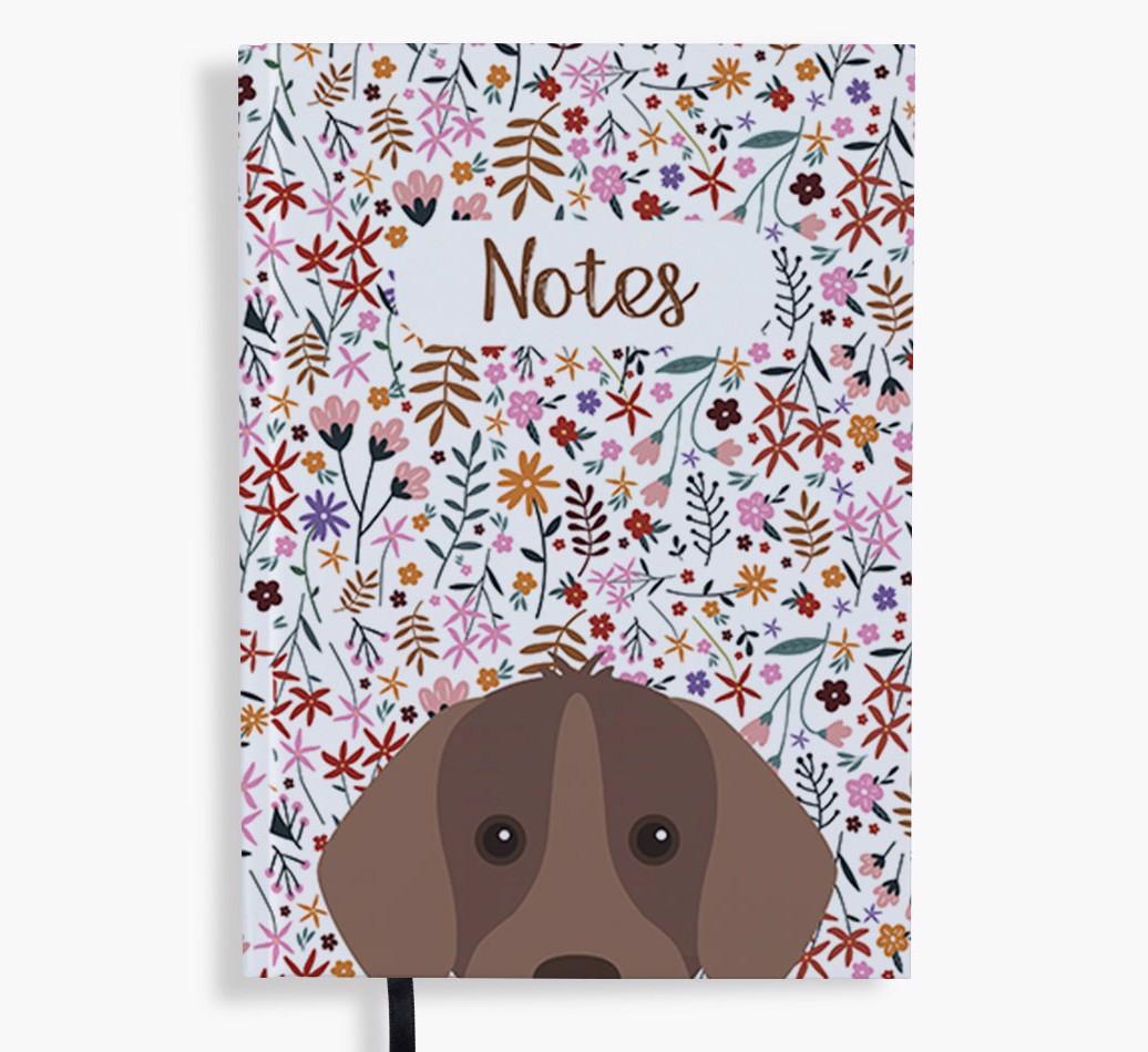 Floral Notes: Personalised {breedFullName} Notebook